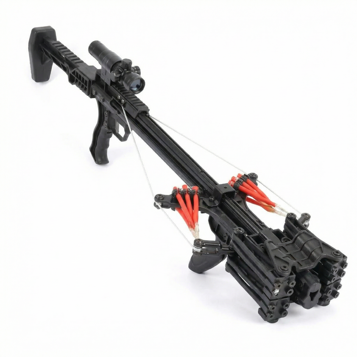 Taktische Kompakt-Armbrust mit fortschrittlicher Zieloptik